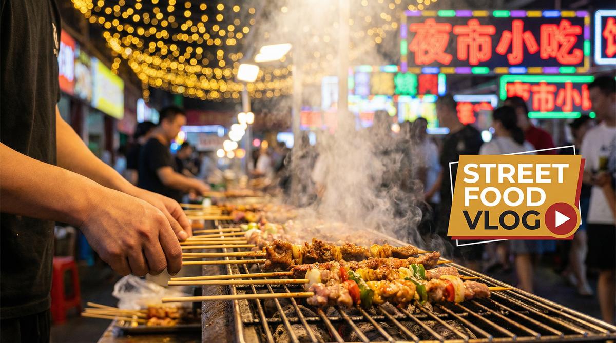 杏tv直播美食视频-夜市街头美食