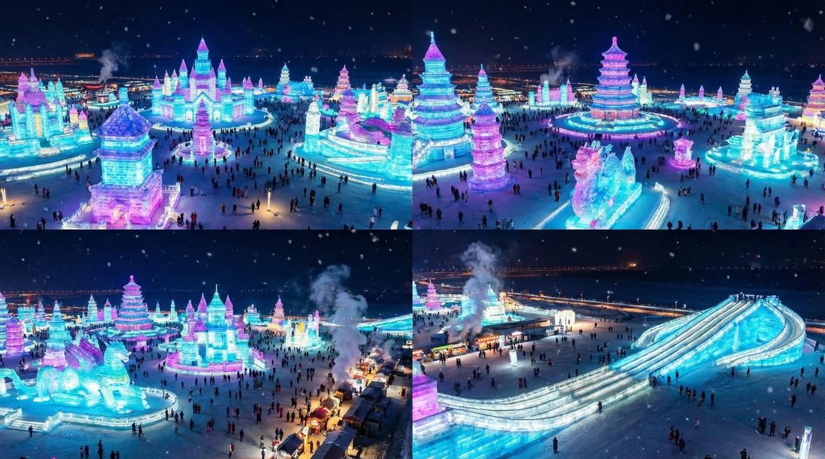 杏tv直播旅游视频-哈尔滨冰雪大世界